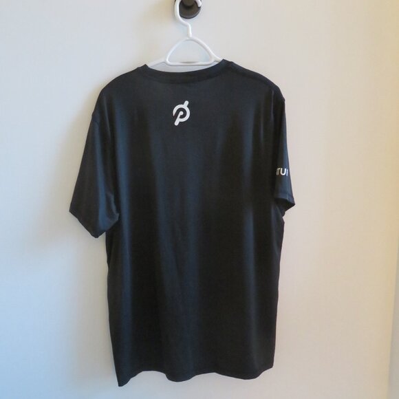 PELETON Black Century Ride Workout Tee. Size XL. - Picture 3 of 4